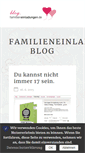 Mobile Screenshot of blog.familieneinladungen.de